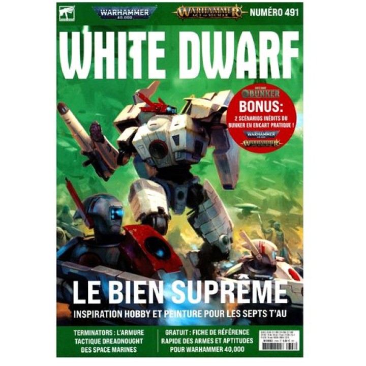 White Dwarf 491 (Août-23) | Jeux et Trolleries | Spécialiste des jeux de société, jeux de cartes et wargames