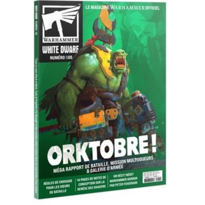 White Dwarf 505 (Oct-24) | Jeux et Trolleries | Spécialiste des jeux de société, jeux de cartes et wargames