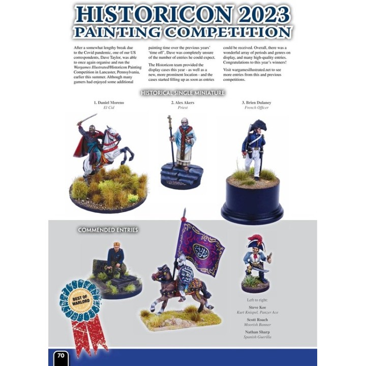 Wargames Illustrated Magazine WI430 October 2023 | Jeux et Trolleries | Spécialiste des jeux de société, jeux de cartes et warga
