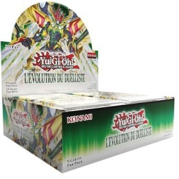 Yu-Gi-Oh! Boite de 24 boosters L'Évolution du Duelliste | Jeux et Trolleries | Spécialiste des jeux de société, jeux de cartes e