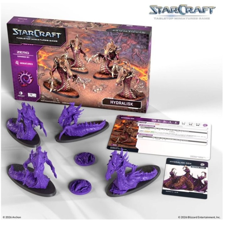 HYDRALISK - ZERG - EXPANSION SET | Jeux et Trolleries | Spécialiste des jeux de société, jeux de cartes et wargames