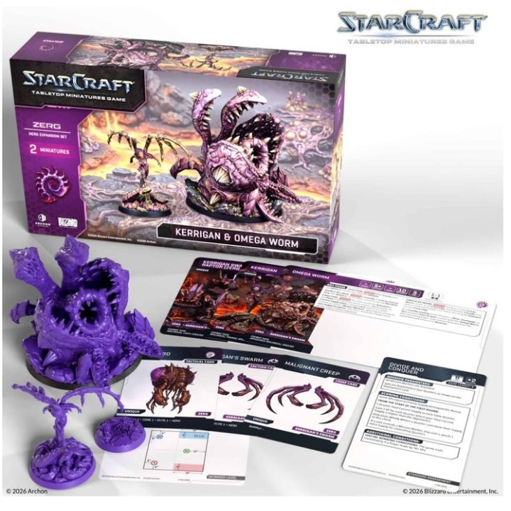 Starcraft KERRIGAN (PRIMAL KERRIGAN) - ZERG - HERO EXPANSION SET | Jeux et Trolleries | Spécialiste des jeux de société, jeux de