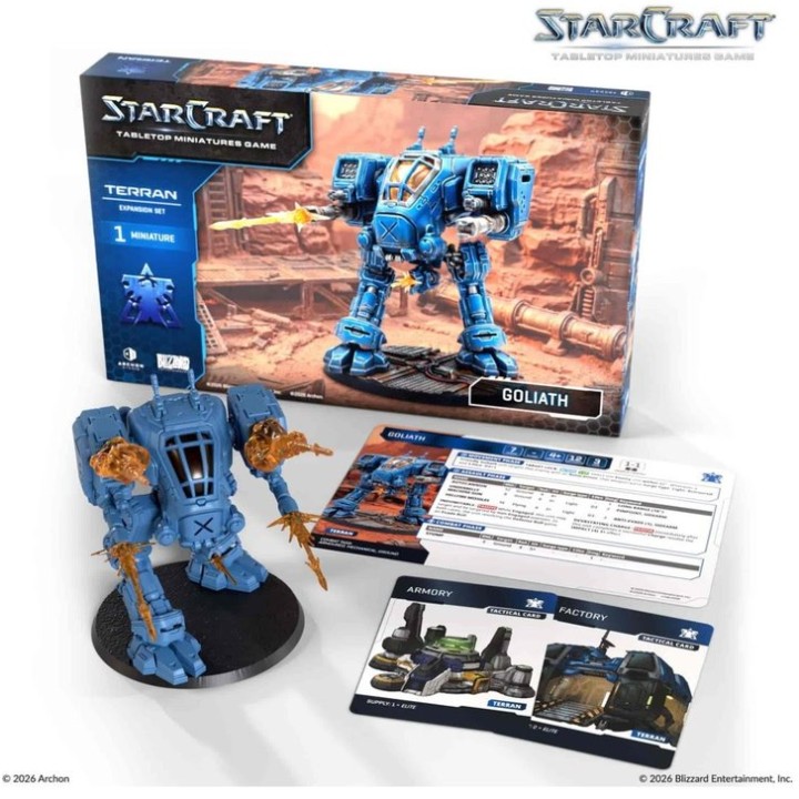 Starcraft GOLIATH - TERRAN - EXPANSION SET | Jeux et Trolleries | Spécialiste des jeux de société, jeux de cartes et wargames