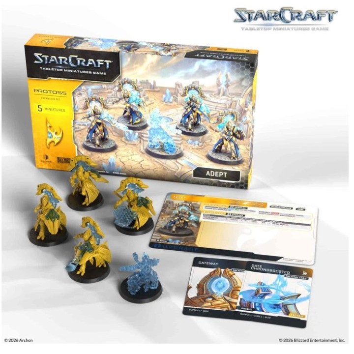 Starcraft ADEPT - PROTOSS - EXPANSION SET | Jeux et Trolleries | Spécialiste des jeux de société, jeux de cartes et wargames