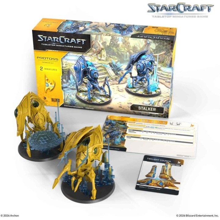 Starcraft STALKER - PROTOSS - EXPANSION SET | Jeux et Trolleries | Spécialiste des jeux de société, jeux de cartes et wargames
