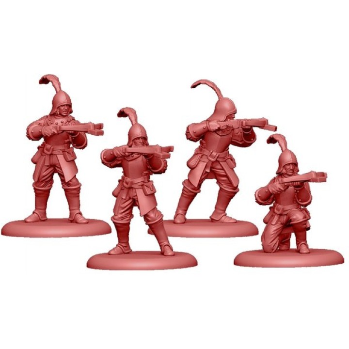 A Song of Ice and Fire:  Lannister Crossbowmen Unit Box VF | Jeux et Trolleries | Spécialiste des jeux de société, jeux de carte