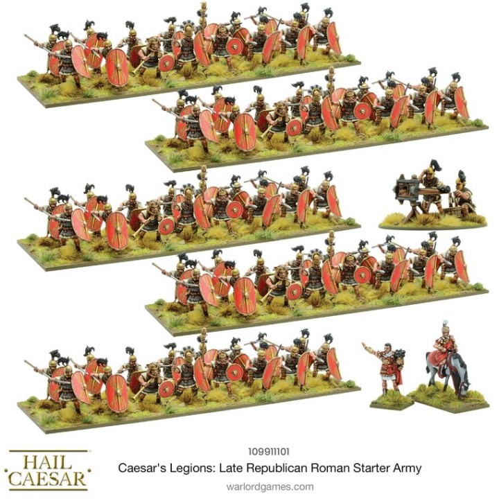 Caesar's Legions: Late Republican Roman Starter Army | Jeux et Trolleries | Spécialiste des jeux de société, jeux de cartes et w