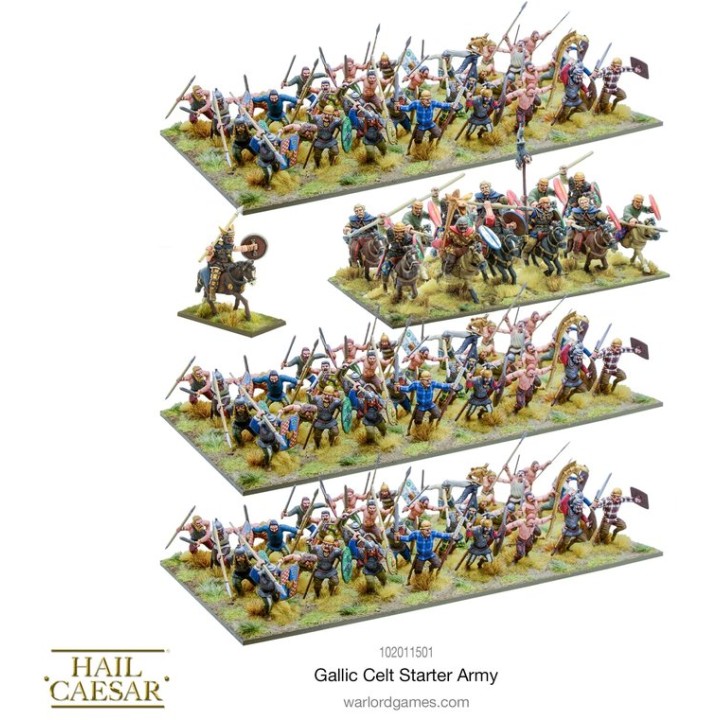 Hail Caesar: Gallic Celt Starter Army | Jeux et Trolleries | Spécialiste des jeux de société, jeux de cartes et wargames