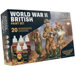 Warpaints Fanatic: World War II British Paint Set | Jeux et Trolleries | Spécialiste des jeux de société, jeux de cartes et warg