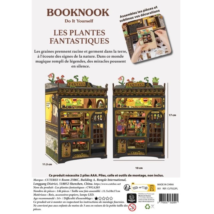 Booknook Les Plantes Fantastiques | Jeux et Trolleries | Spécialiste des jeux de société, jeux de cartes et wargames