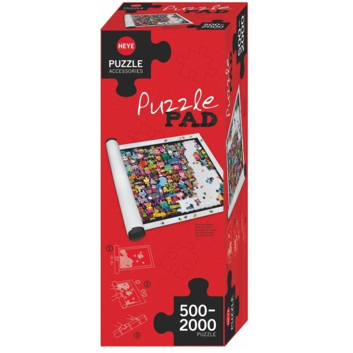 Heye Puzzle Pad - Tapis pour puzzle pour max. 2000 pièces | Jeux et Trolleries | Spécialiste des jeux de société, jeux de cartes