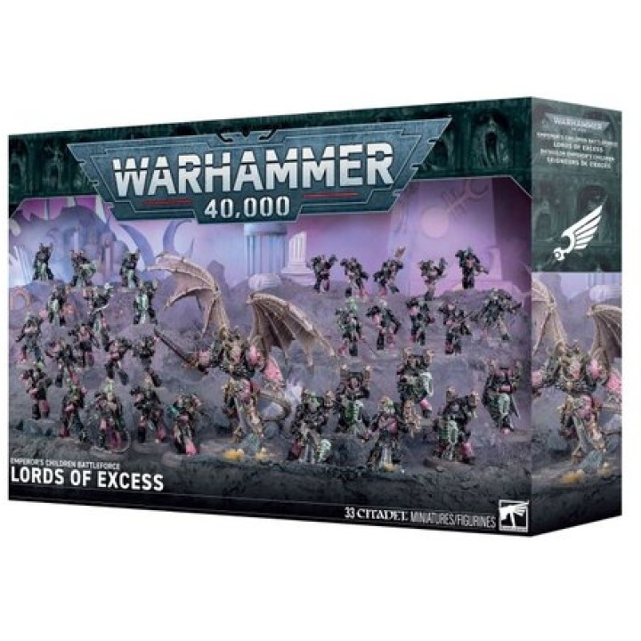 Emperor's Children - Battleforce: Lords of Excess | Jeux et Trolleries | Spécialiste des jeux de société, jeux de cartes et warg