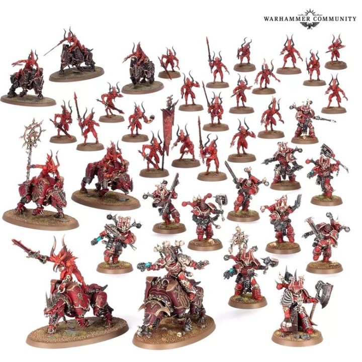 World Eaters Battleforce Khorne daemonkin | Jeux et Trolleries | Spécialiste des jeux de société, jeux de cartes et wargames