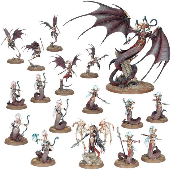 Bataillon: Filles de Khaine – Coterie de Moirenées | Jeux et Trolleries | Spécialiste des jeux de société, jeux de cartes et war