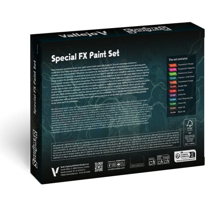Special FX Paint Set | Jeux et Trolleries | Spécialiste des jeux de société, jeux de cartes et wargames