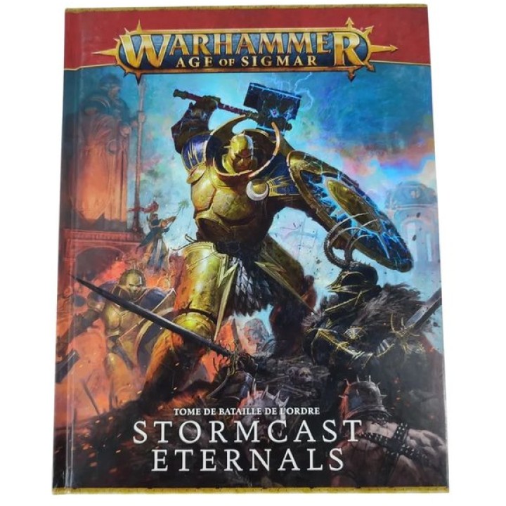 Warhammer Age of Sigmar - Tome de Bataille De L'Ordre - Stormcast Eternals - FR V3 | Jeux et Trolleries | Spécialiste des jeux d