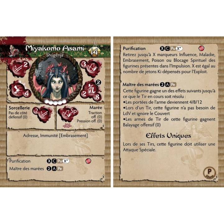 Asami (carte de profil V1) | Jeux et Trolleries | Spécialiste des jeux de société, jeux de cartes et wargames