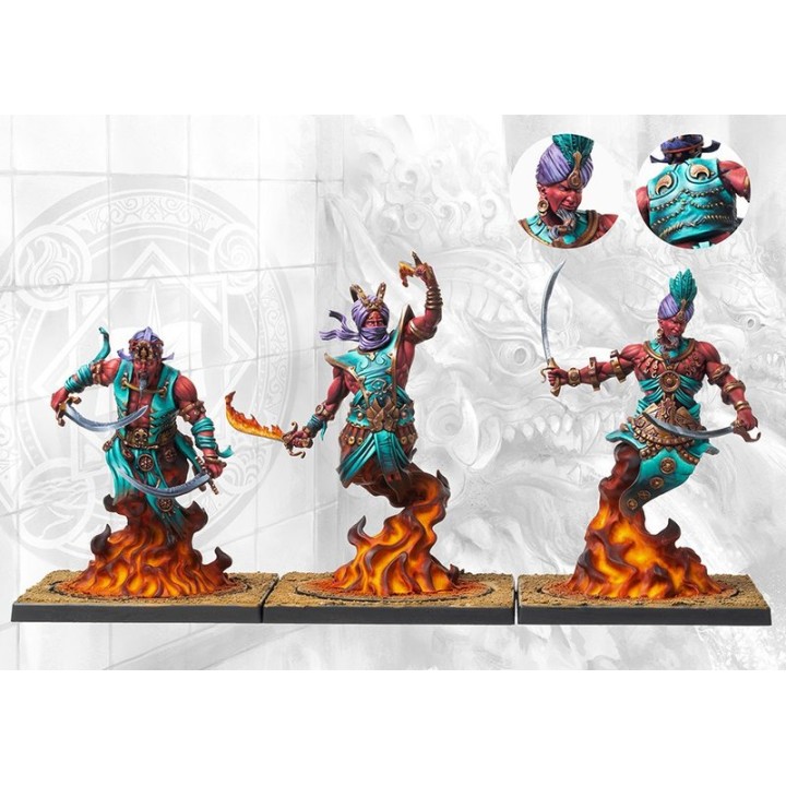 Efreet Sword Dancers / Flamecasters (Dual Kit) — Sorcerer Kings