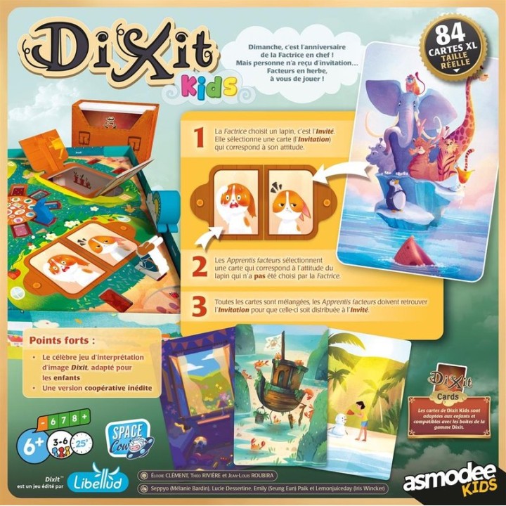 Dixit Kids | Jeux et Trolleries | Spécialiste des jeux de société, jeux de cartes et wargames