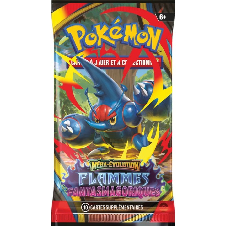 Display pokémon Méga-Évolution - Flammes Fantasmagoriques