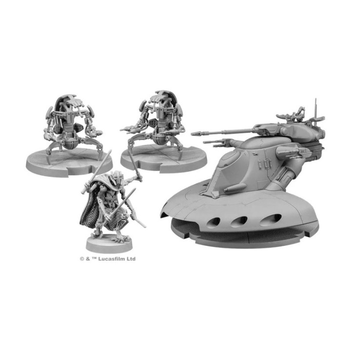 Separatist Invasion + SunFac&poggle le bref + guerriers Geonosiens