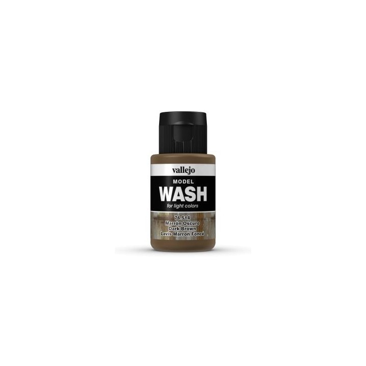 Wash marron foncé