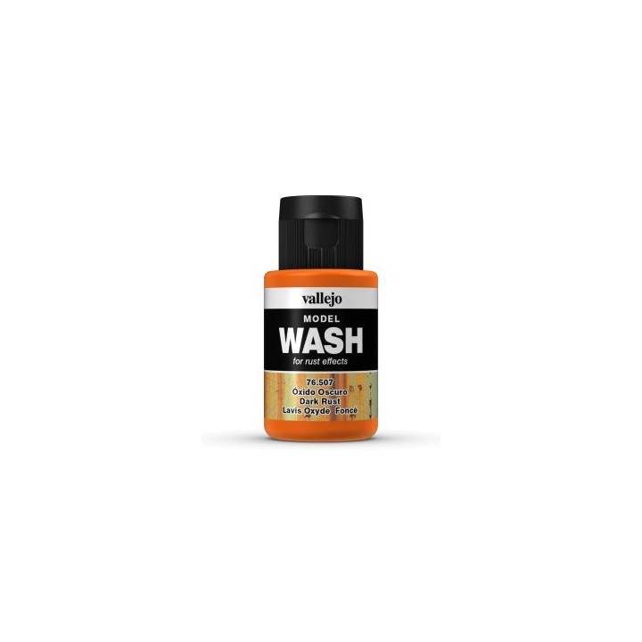 Wash oxyde foncé