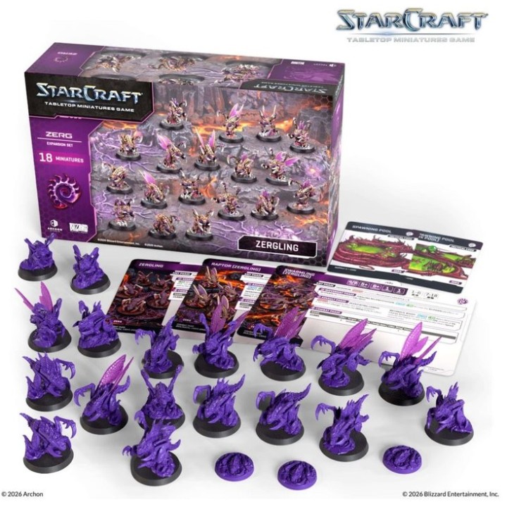 ZERGLING - ZERG - EXPANSION SET | Jeux et Trolleries | Spécialiste des jeux de société, jeux de cartes et wargames