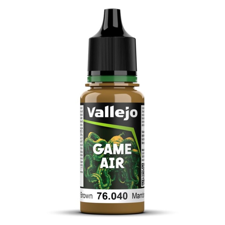 vallejo game air leather brown