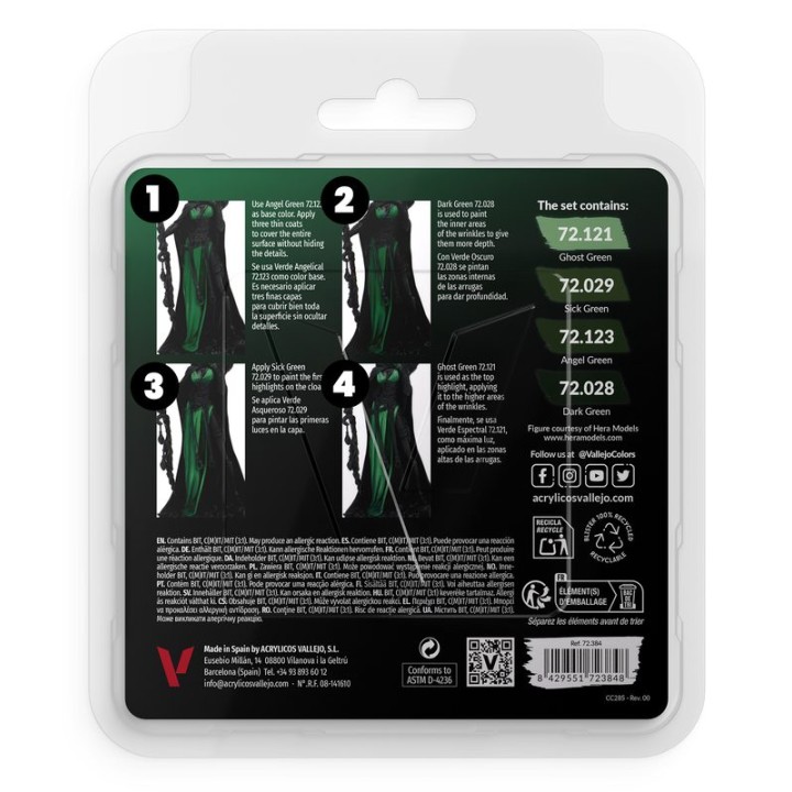 Green color set