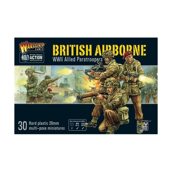 British Airborne WWII Allied Paratroopers