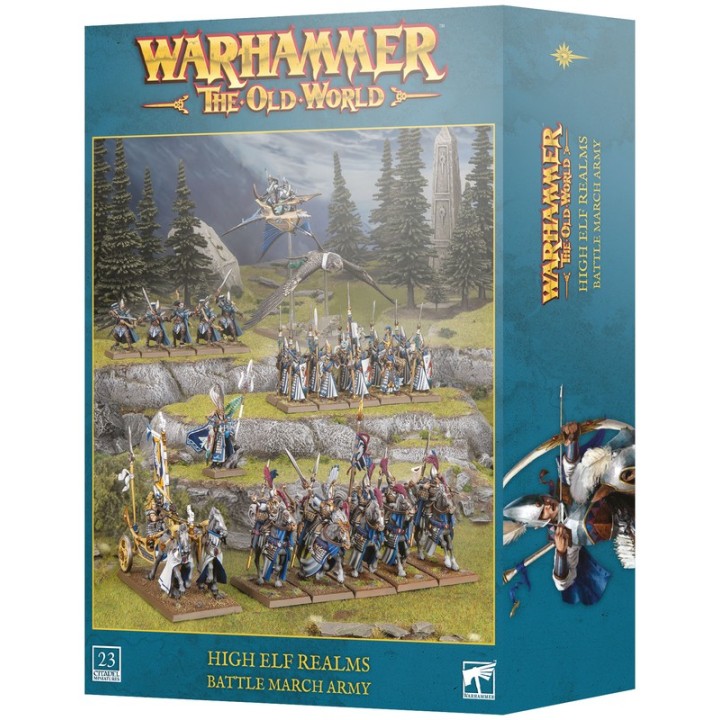 Warhammer The Old World – Boîte d'armée Battle March : Hauts Elfes
