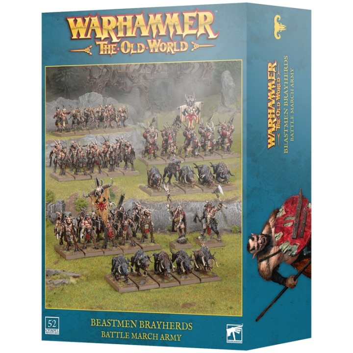 Warhammer The Old World – Boîte d'armée Battle March : Hommes-bêtes