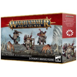 Warhammer Age of Sigmar – Ogor Mawtribes : Chasseurs avec Dents de Sabre