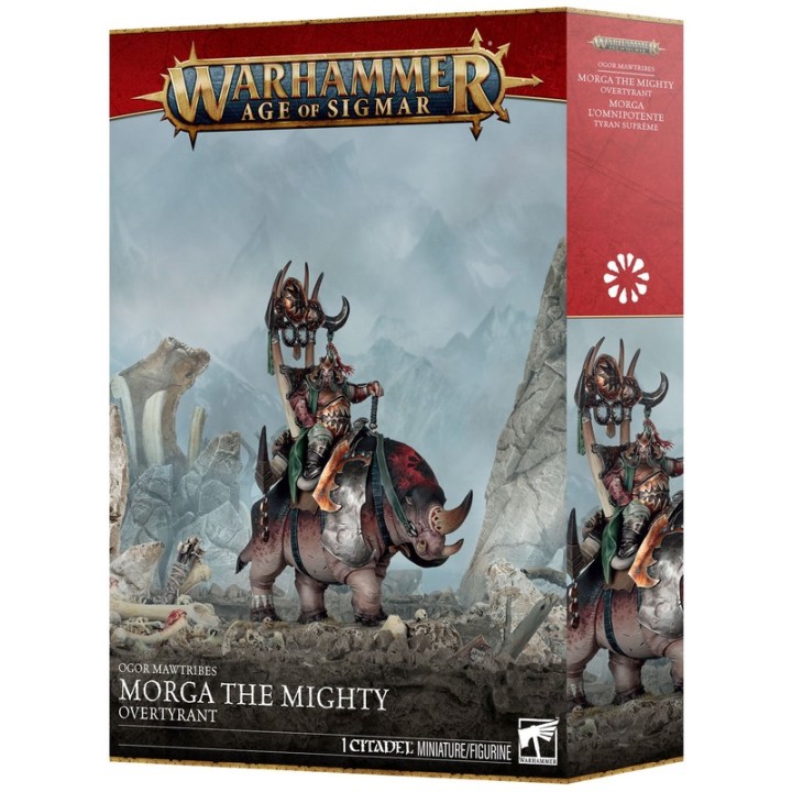 Warhammer Age of Sigmar – Ogor Mawtribes : Morga l'Omnipotente, Tyran Suprême