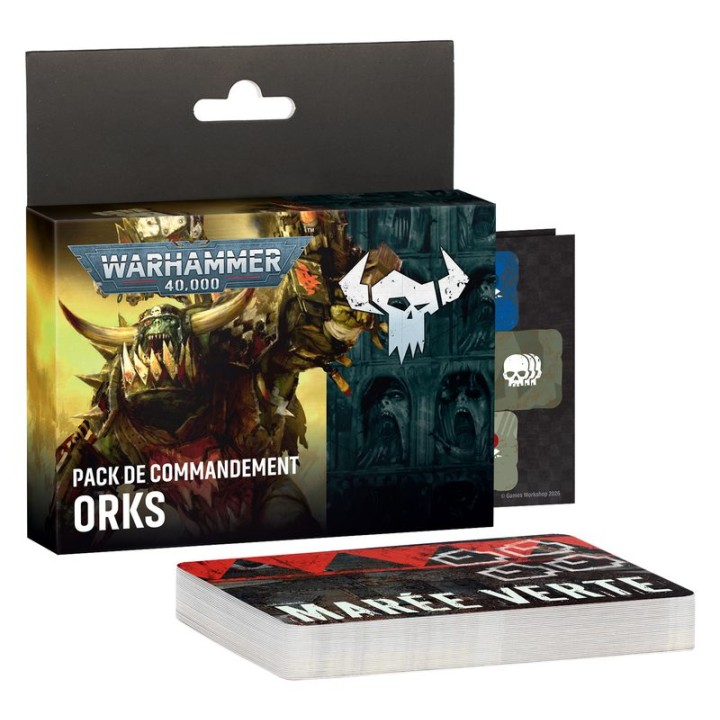 Warhammer 40,000 – Pack de commandement : Orks (français)