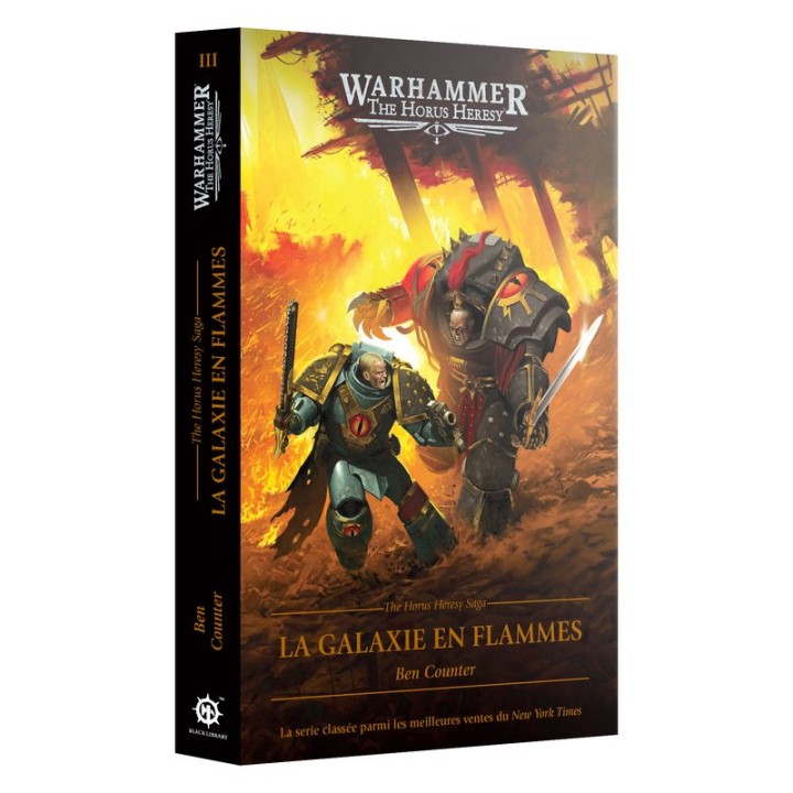 Black Library – L'Hérésie d'Horus : La Galaxie en flammes (roman en français)