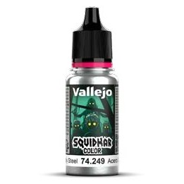 Vallejo Squidmar Color Metallic – Godly Steel (74.249) – 18 ml