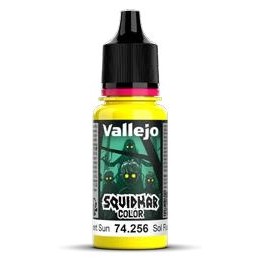 Vallejo Squidmar Color Fluorescent – Fluorescent Sun (74.256) – 18 ml