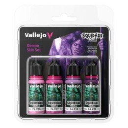Vallejo Squidmar Color – Demon Skin Set (74.308) – 4 couleurs