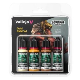 Vallejo Squidmar Color – Gold NMM Set (74.310) – 4 couleurs