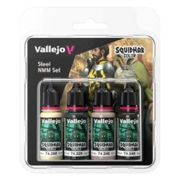 Vallejo Squidmar Color – Steel NMM Set (74.311) – 4 couleurs