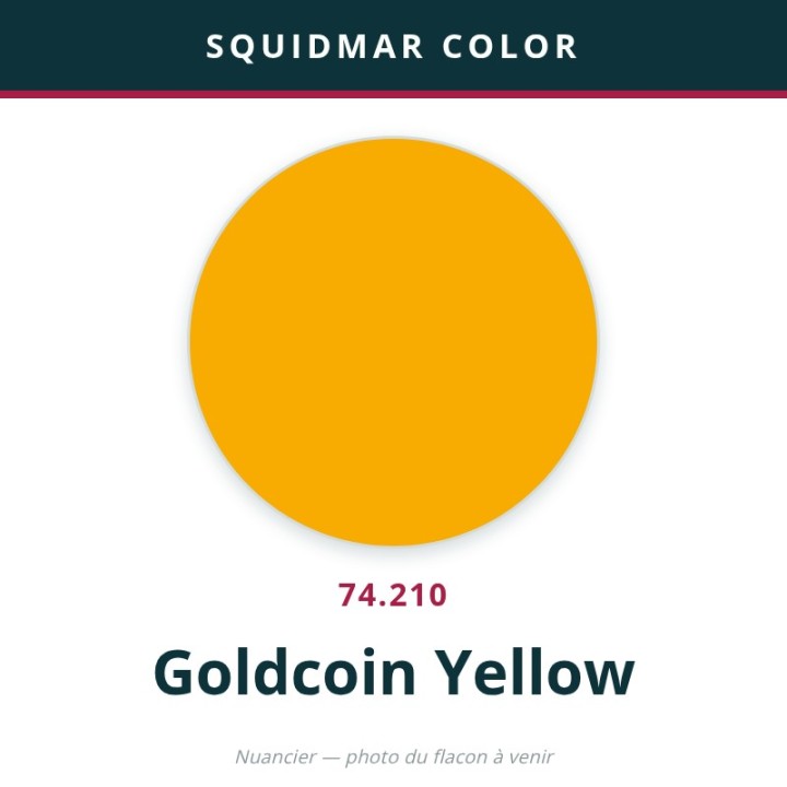 Vallejo Squidmar Color – Goldcoin Yellow (74.210) – 18 ml