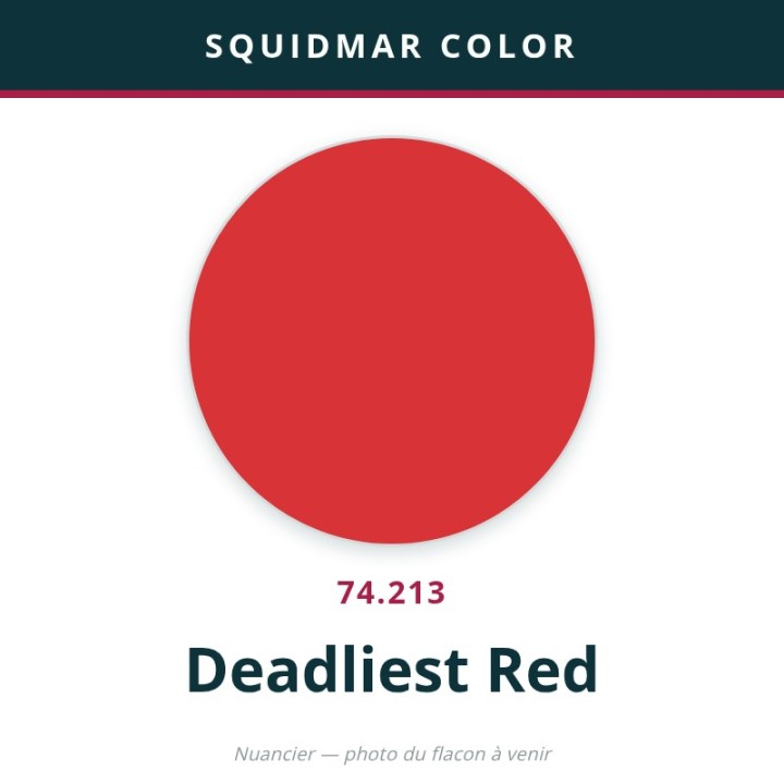 Vallejo Squidmar Color – Deadliest Red (74.213) – 18 ml