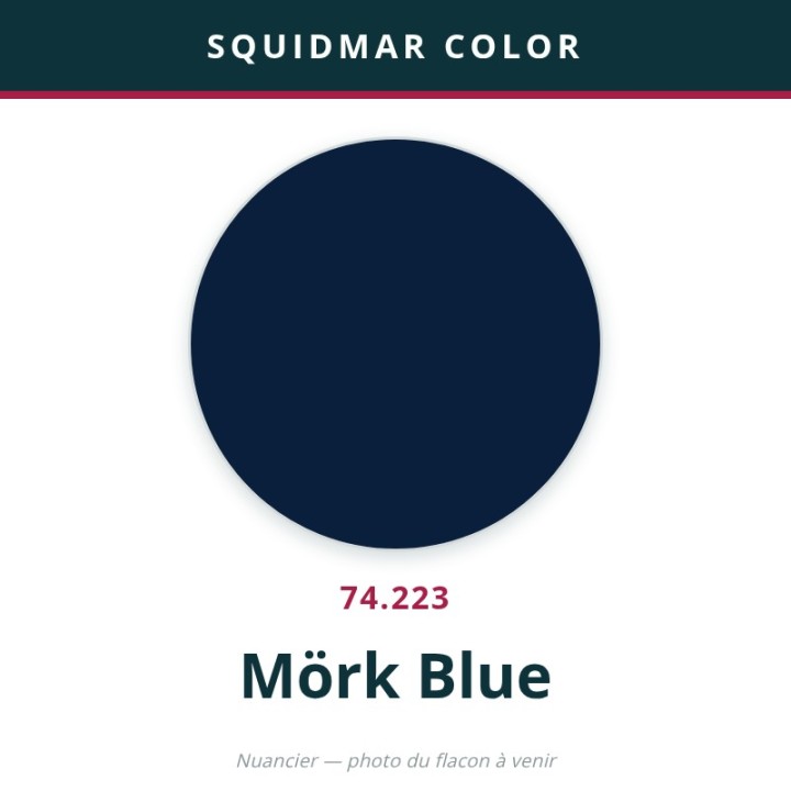 Vallejo Squidmar Color – Mörk Blue (74.223) – 18 ml