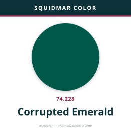 Vallejo Squidmar Color – Corrupted Emerald (74.228) – 18 ml