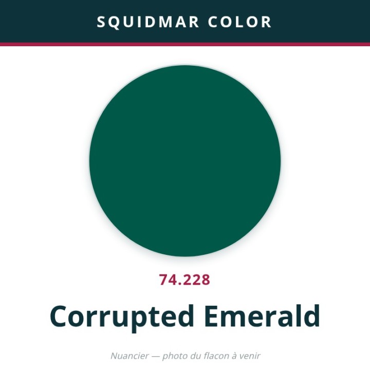 Vallejo Squidmar Color – Corrupted Emerald (74.228) – 18 ml