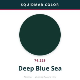 Vallejo Squidmar Color – Deep Blue Sea (74.229) – 18 ml