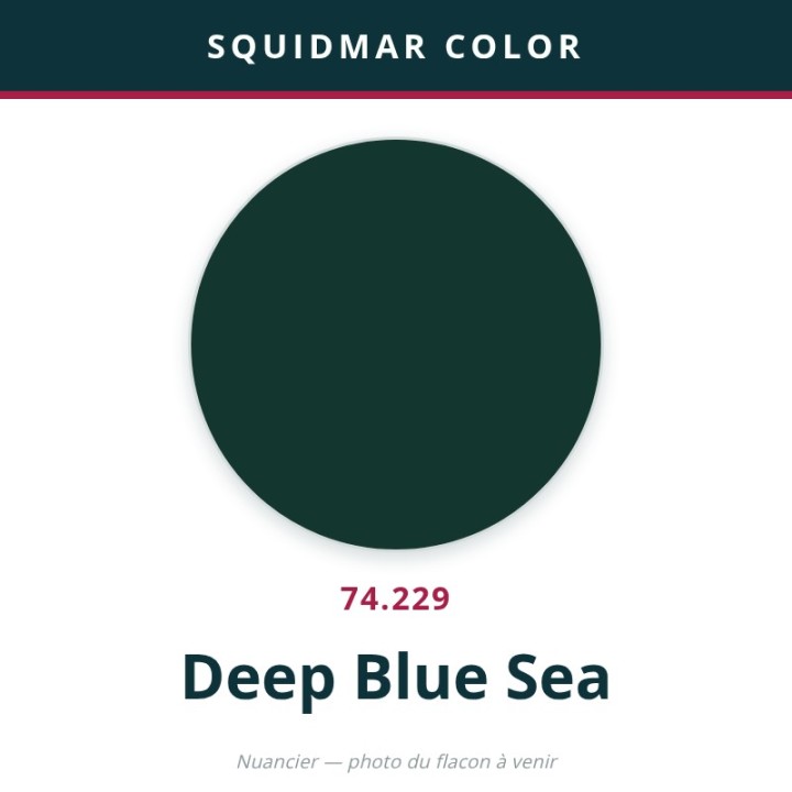 Vallejo Squidmar Color – Deep Blue Sea (74.229) – 18 ml