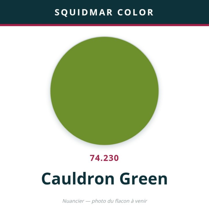 Vallejo Squidmar Color – Cauldron Green (74.230) – 18 ml